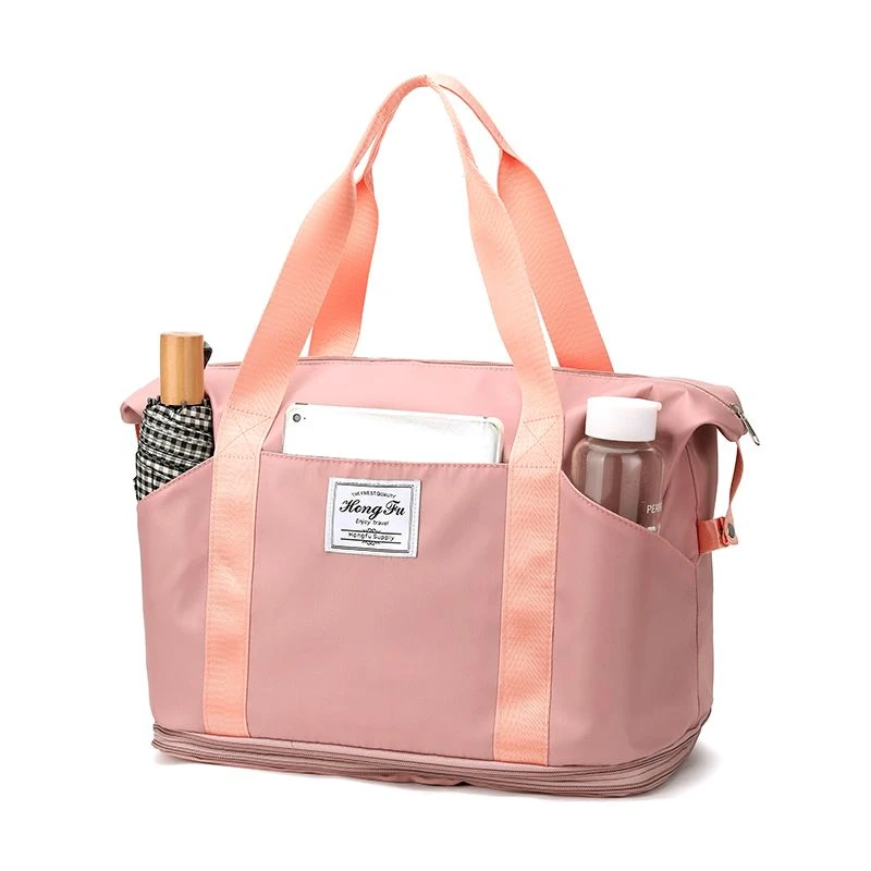 大容量便携旅行包超大双层手提出差待产包运动包收纳袋防水户外