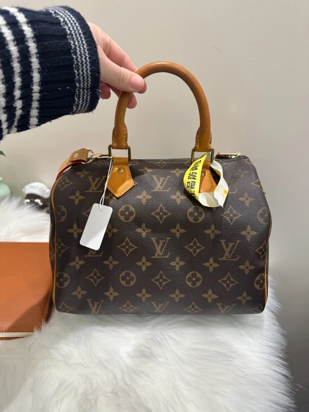 95新 LouisVuitton/路易威登 波士顿饺子包中古342085
