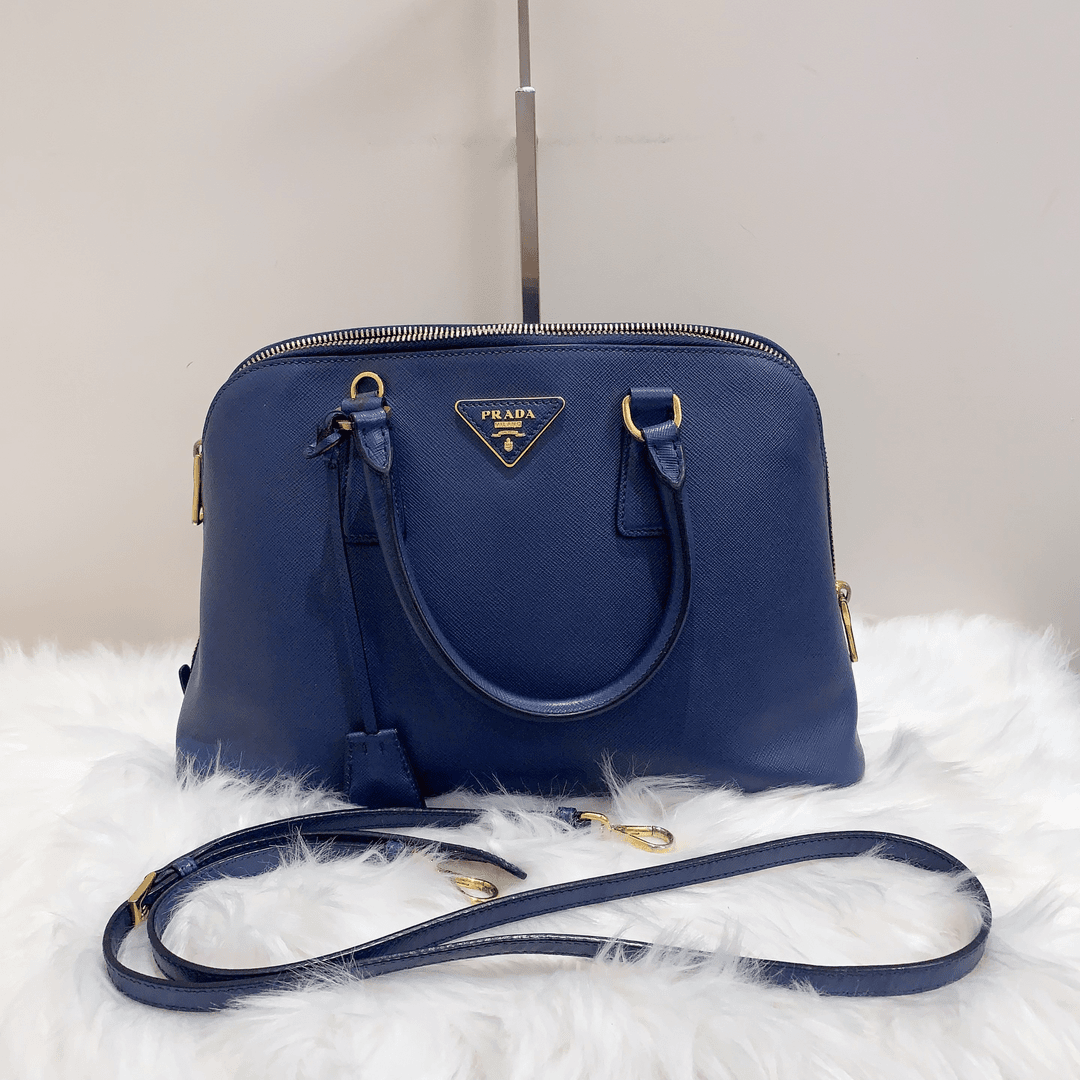 95新 Prada/普拉达 普拉达贝壳斜挎包