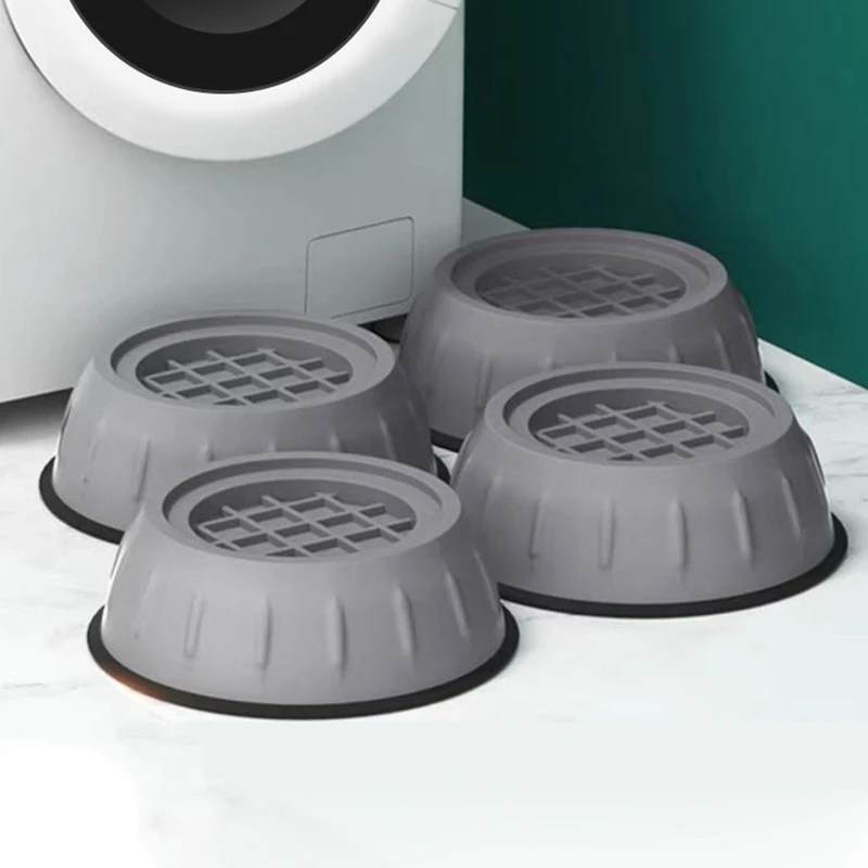 【4个装！】洗衣机脚垫防滑防震静吸盘桌脚垫减震防潮家用防水