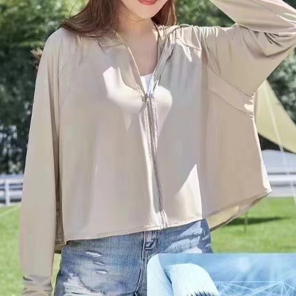披肩防晒衣女款长袖短款夏季遮阳防紫外线防晒服骑车休闲百搭