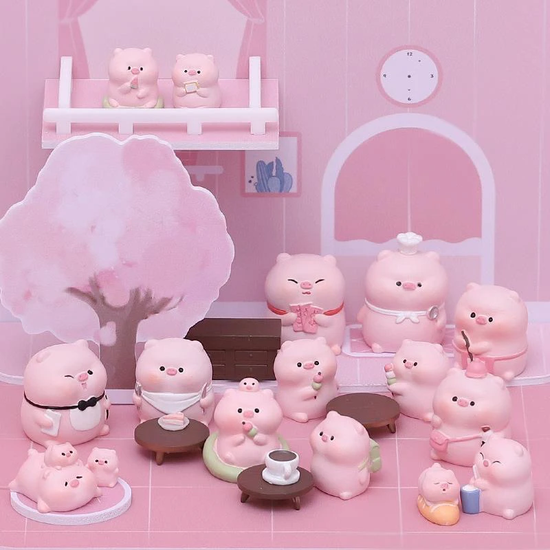 猪猪餐厅摆件盲盒C1-10