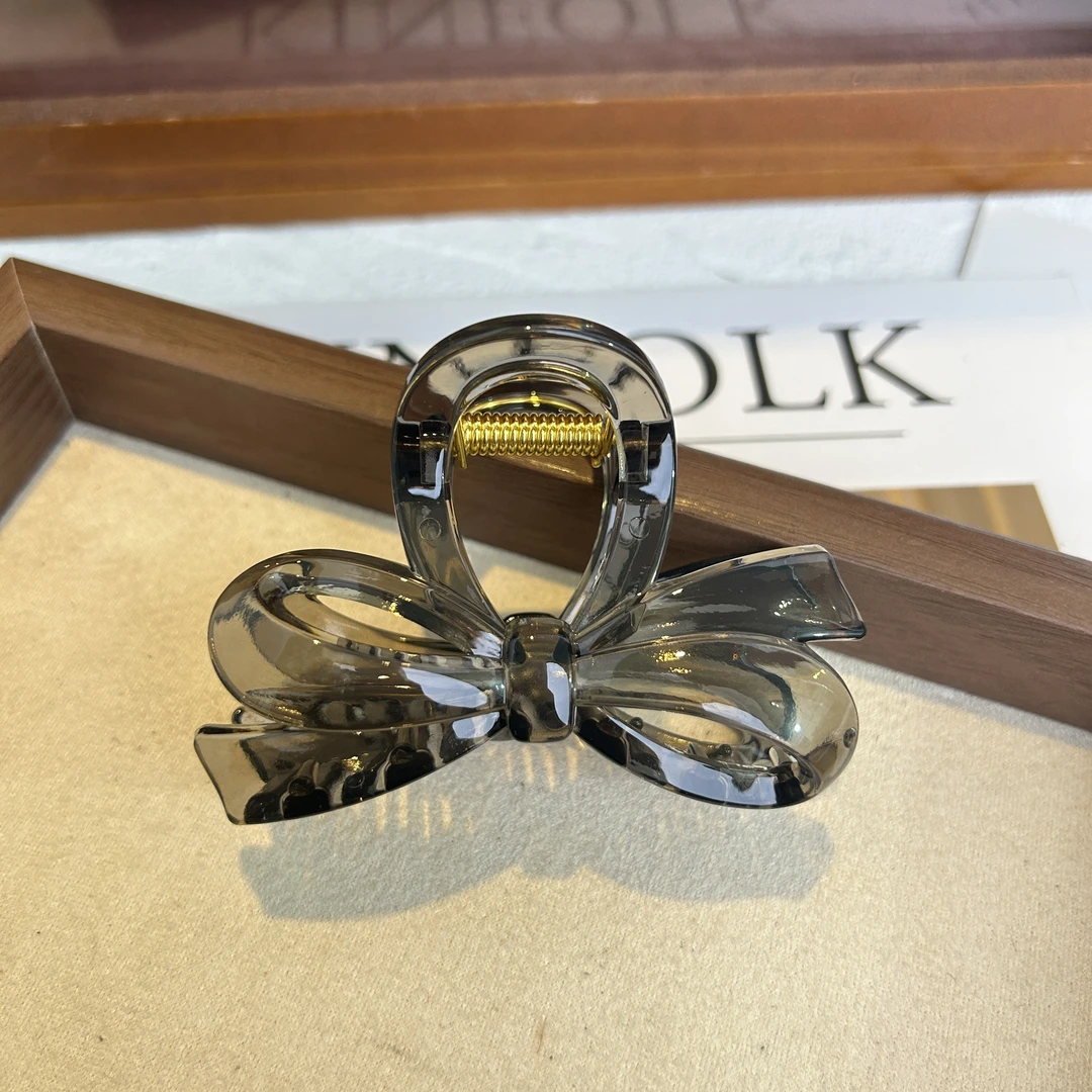 【阿敲】A510~8CM蝴蝶扣秋冬韩国新款高级感中号抓夹蝴蝶结后脑勺