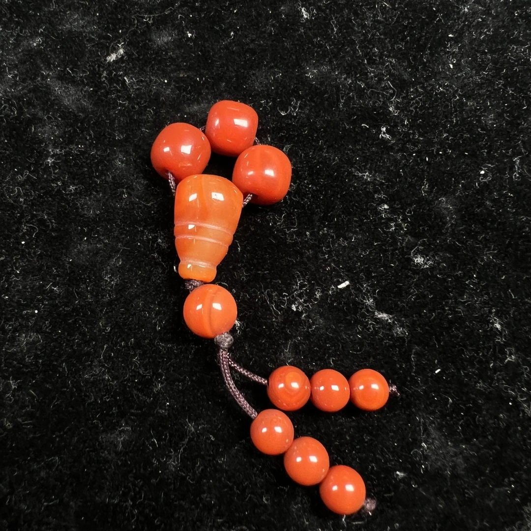 时尚饰品DIY配饰亮光红套装配件多样性发货