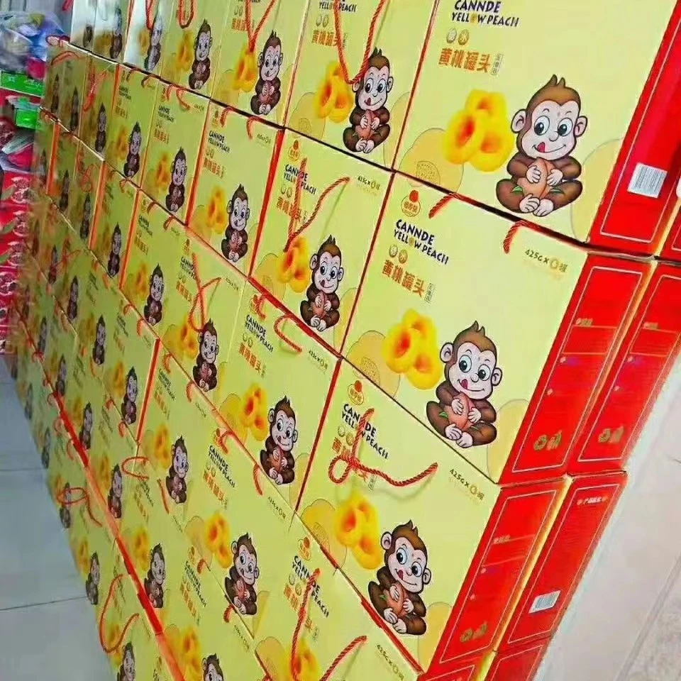 黄桃罐头礼盒装多省包邮整箱发货优质桃子夏日清凉家中常备黄桃83