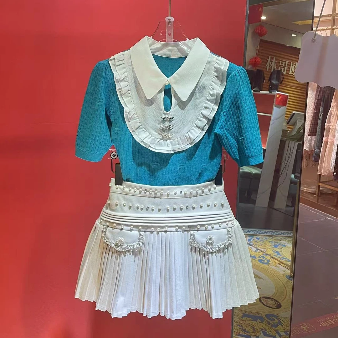 DYSZ—24早秋针织衫气质时尚百搭设计师专柜同款     电家