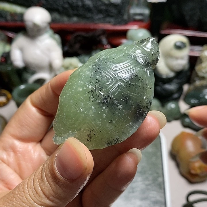 【闪购商品】蛇纹石玉珠宝奇石未镶嵌