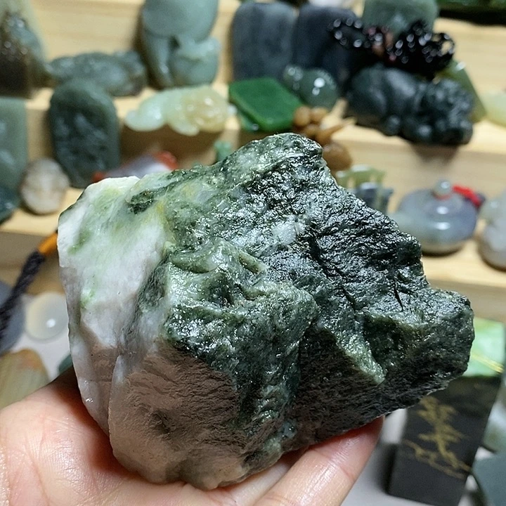 【闪购商品】独山玉珠宝半成品未镶嵌