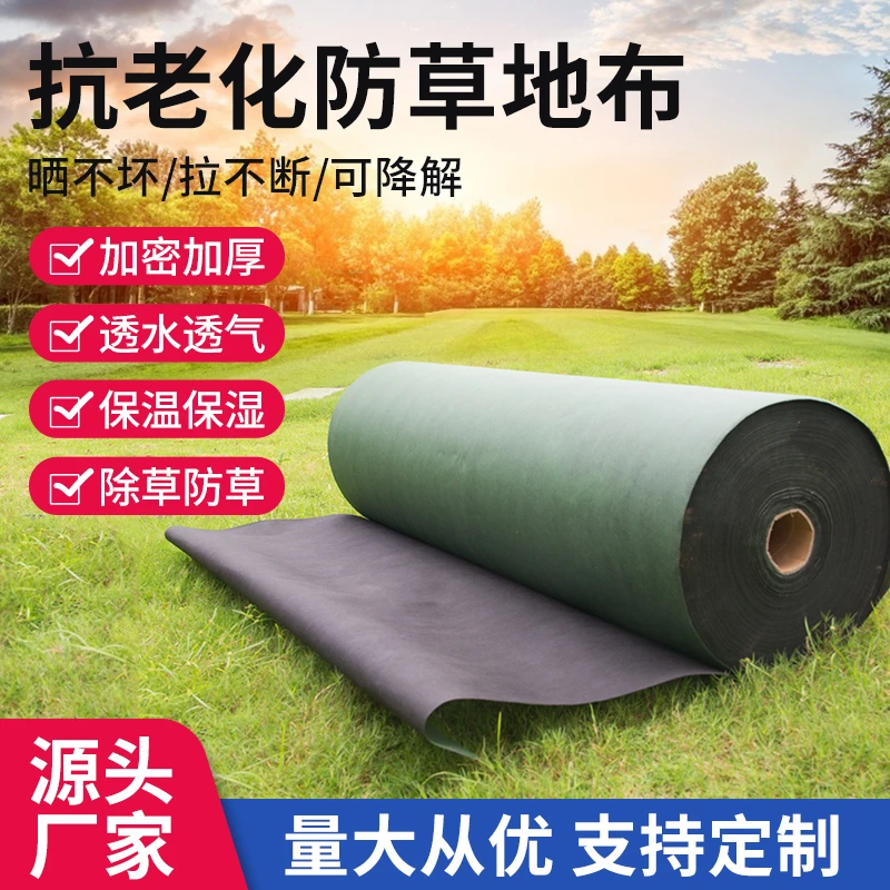 果树耐用除草布盖草布农用种植地膜防草布隔草布批发薄膜厂家直销