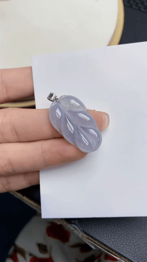 【闪购商品】翡翠颈饰18K金镶嵌562 天然翡翠A货