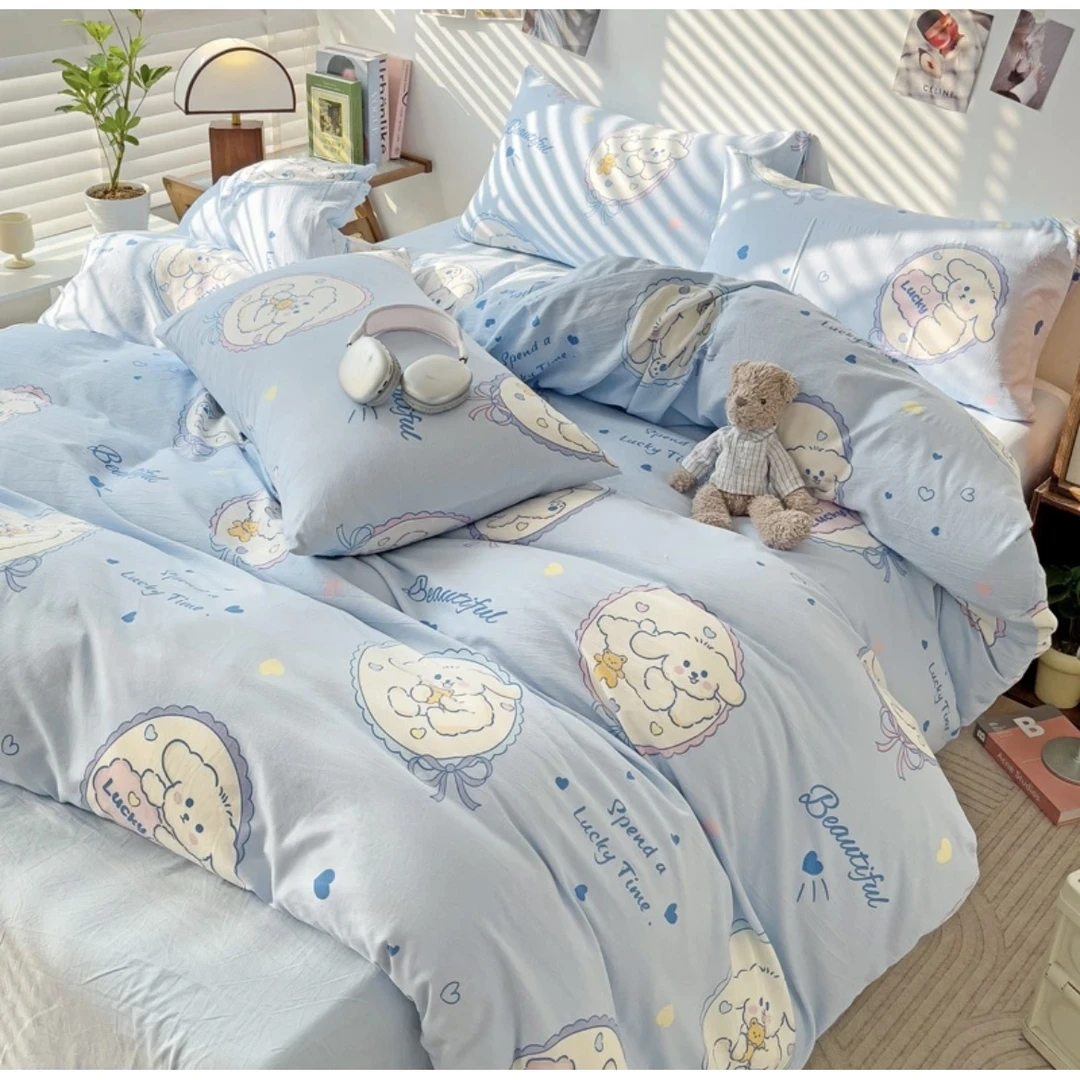 【歪歪精选】150*200cm加厚印花单人亲肤柔软可爱卡通被子玉桂狗