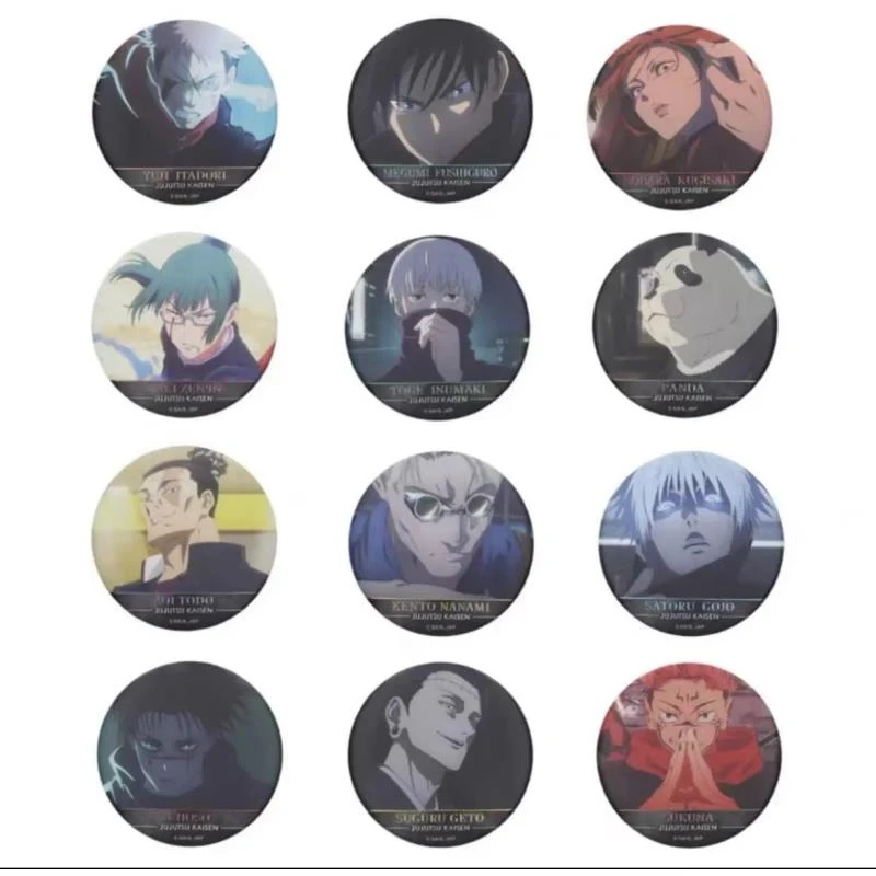 咒术回战 第五弹浮雕 咒术回战涉谷事变ED场贩吧唧徽章