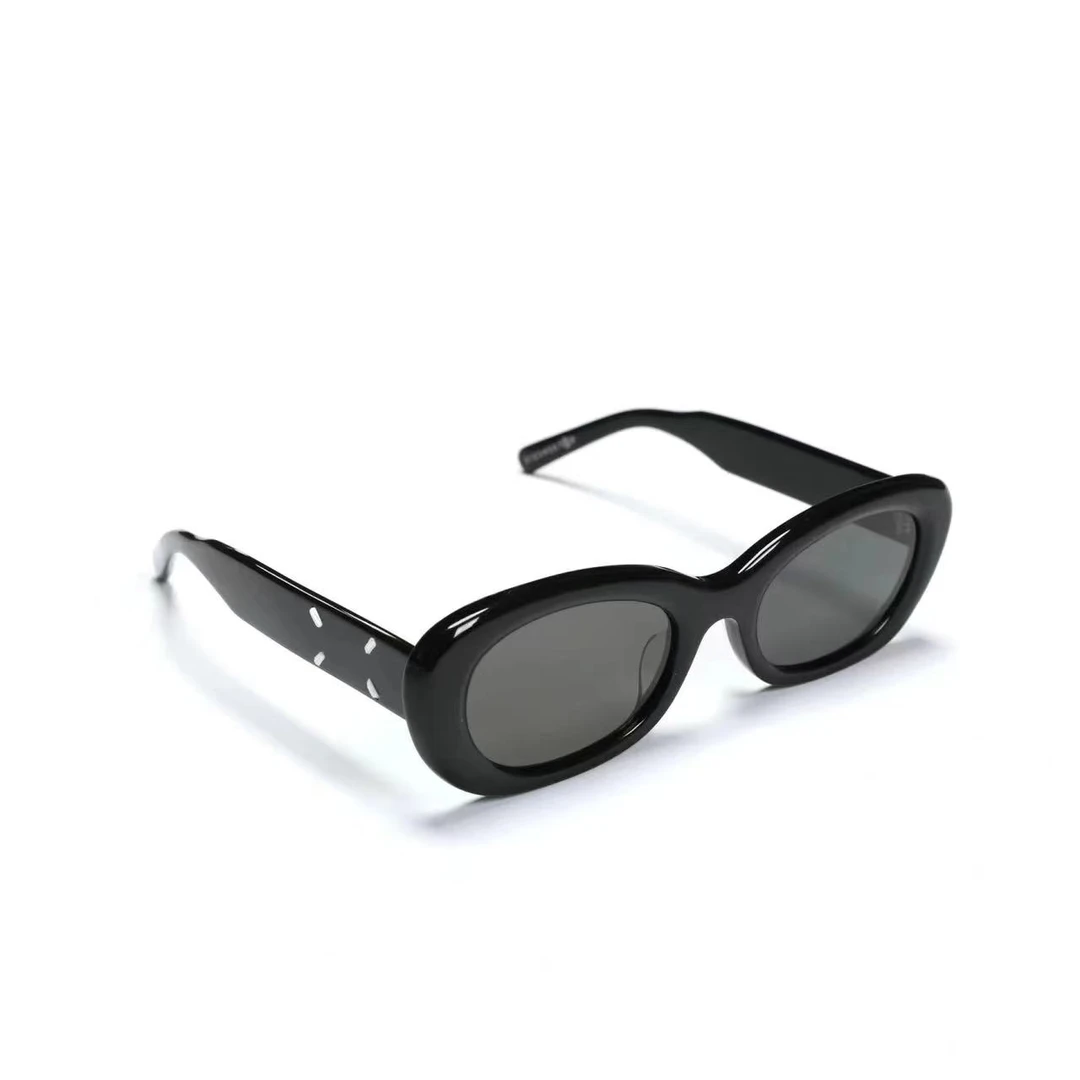 易梦玲同款高级椭圆形猫眼时尚潮流墨镜偏光防紫外线太阳镜