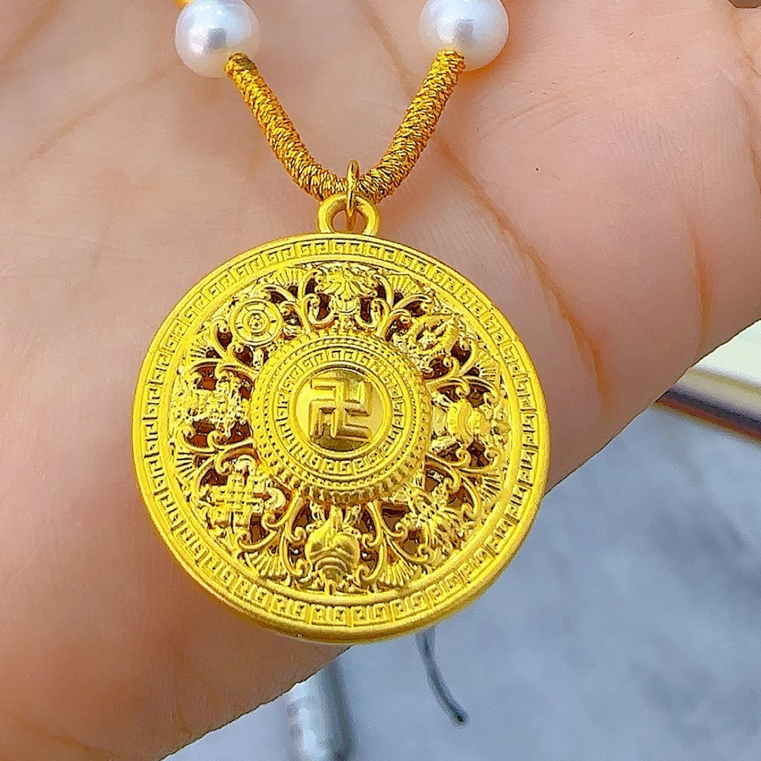 足金罗盘经典简单款
