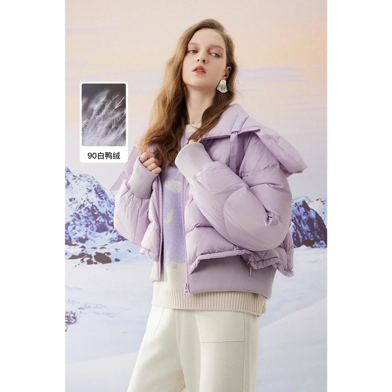 missCOCOON秋冬多巴胺冬日泡芙廓形羽绒服0493