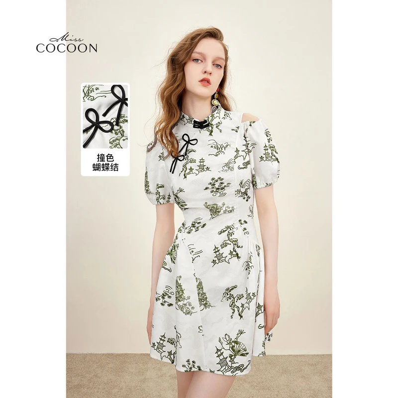 missCOCOON女新中式连衣裙0322