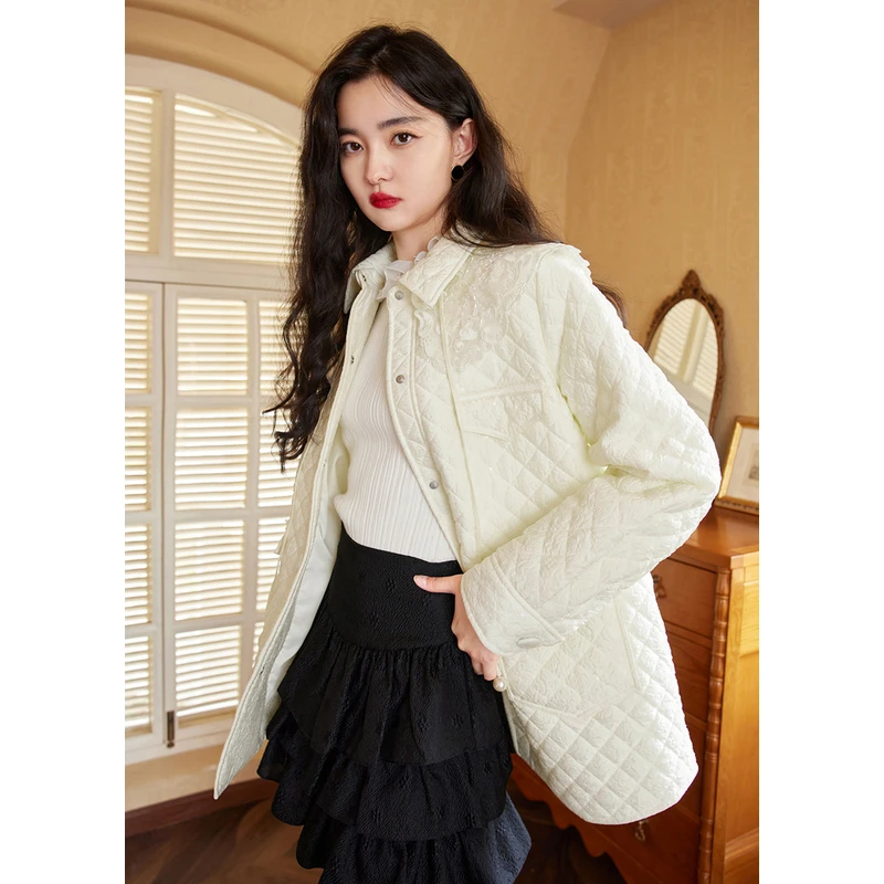 【程钱钱】missCOCOON外套冬季百搭棉服女2155