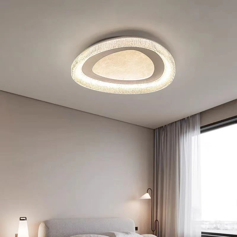 【柏塔】简约大气黑白灰三角形吸顶灯护眼防蓝光极简创意卧室灯