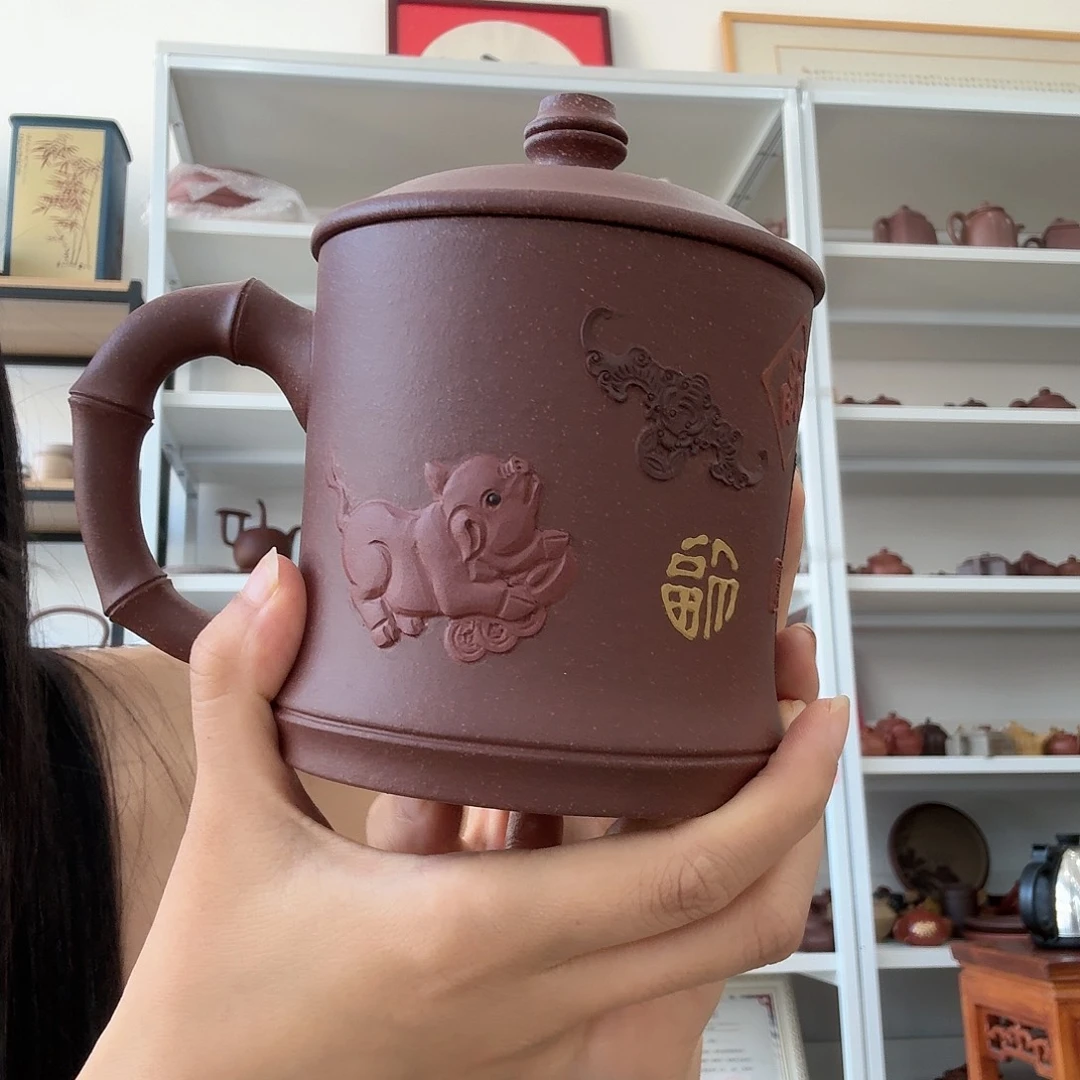 紫砂茶壶不**罢宜兴紫砂 原矿正品
