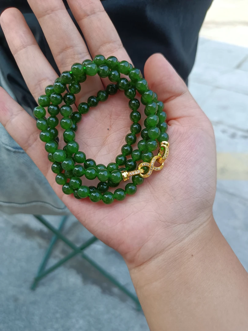 和田玉项链高端奢华款