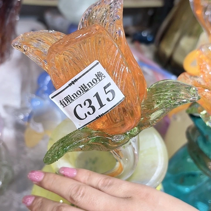 315 家悦美居花瓶摆件瑕