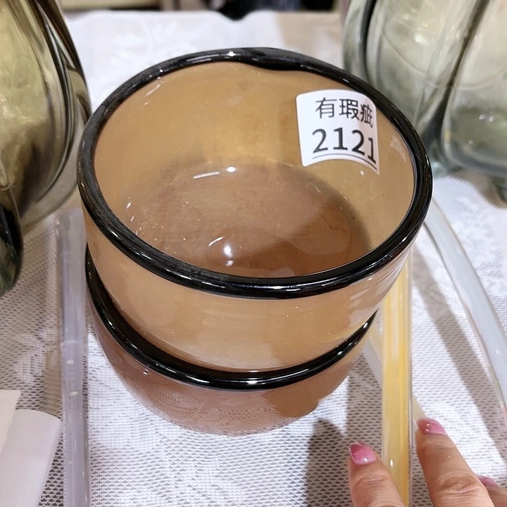 2121瑕一对家悦美居花瓶摆件