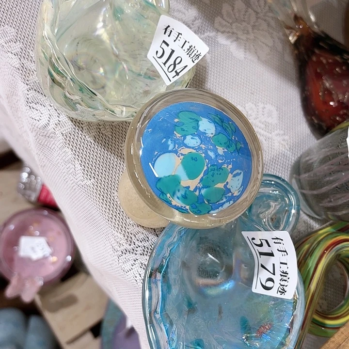 5184，5179有手工痕迹家悦美居花瓶摆件