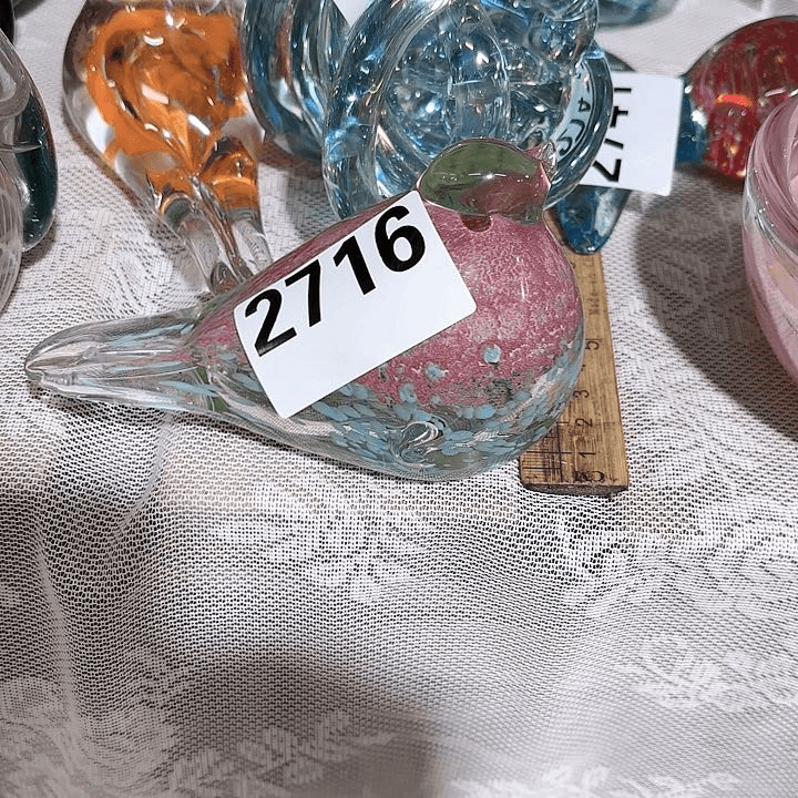 2716 家悦美居琉璃花瓶摆件
