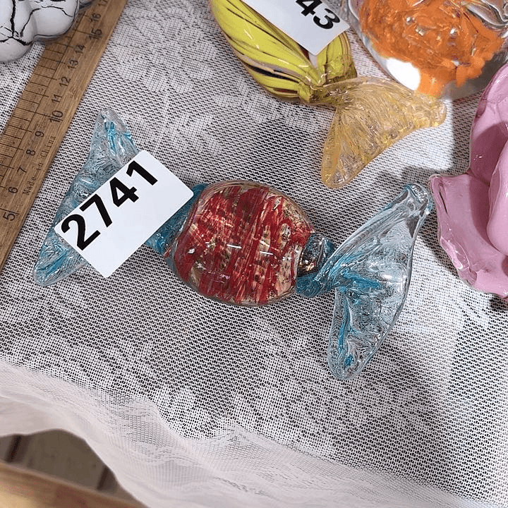 家悦美居琉璃花瓶摆件2741