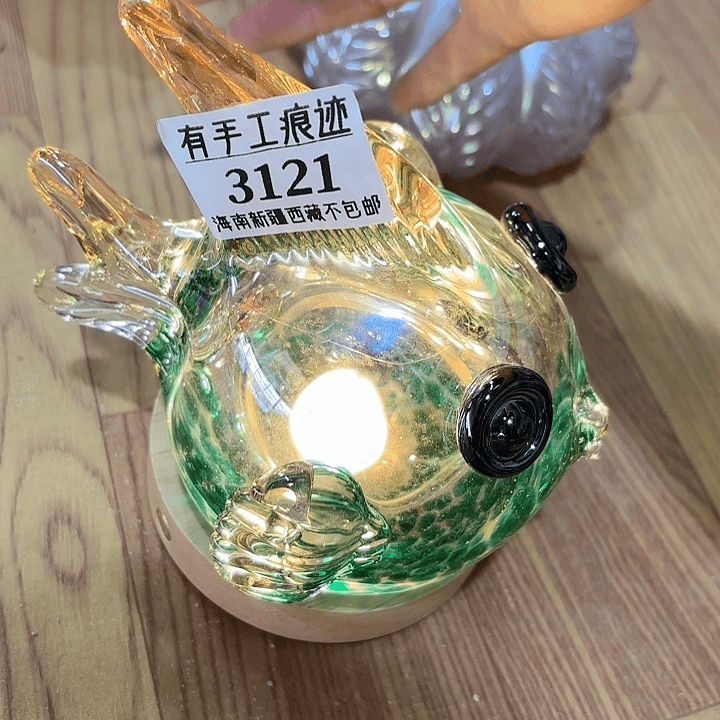 3121带灯座家悦美居花瓶摆件
