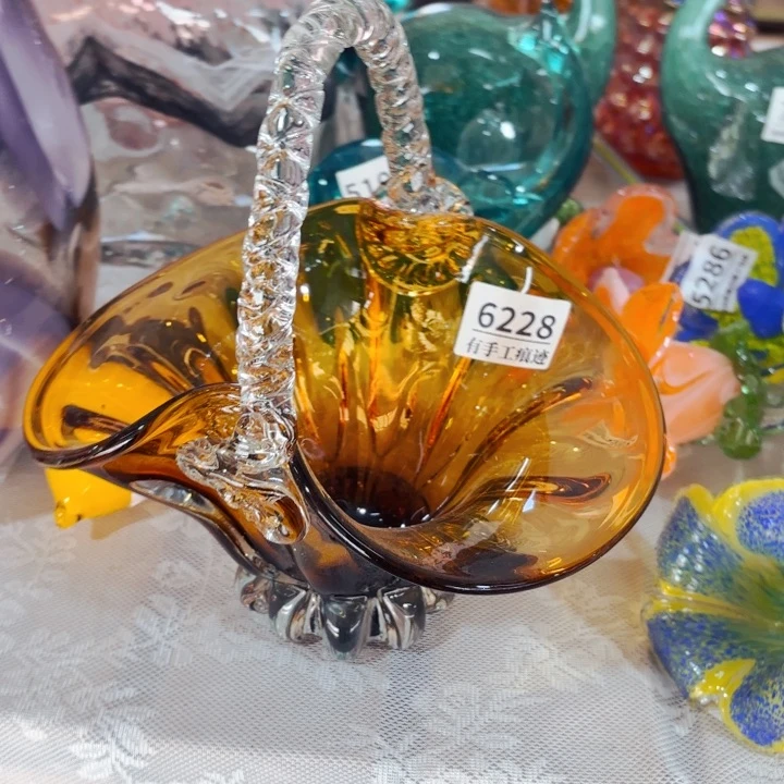 6228大号家悦美居琉璃花瓶摆件