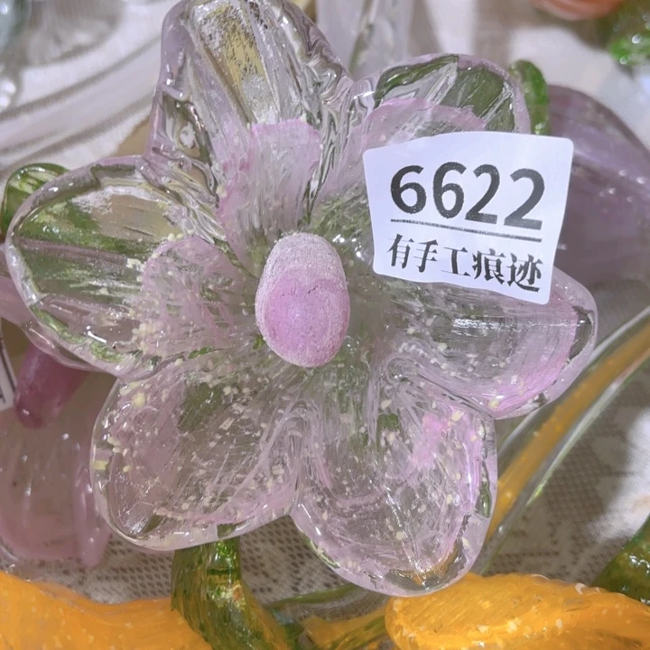 6622 家悦美居花瓶摆件有手工痕迹