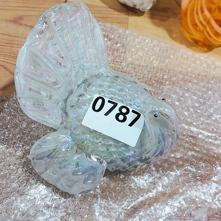 0787 家悦美居琉璃花瓶摆件