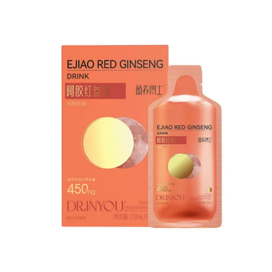 盈养博士阿胶红参饮30ml*7袋/盒
