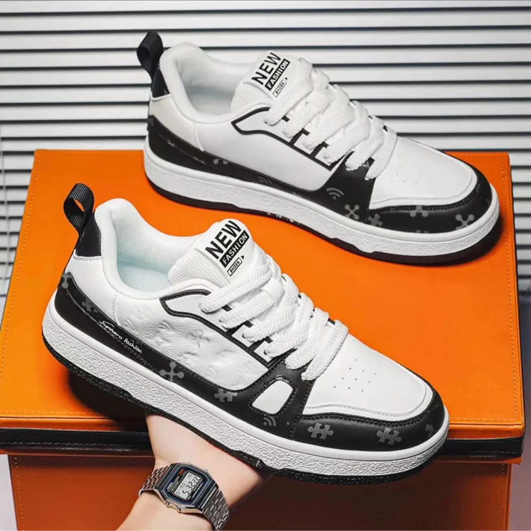 秋季新款百搭潮流舒适休闲板鞋N8329