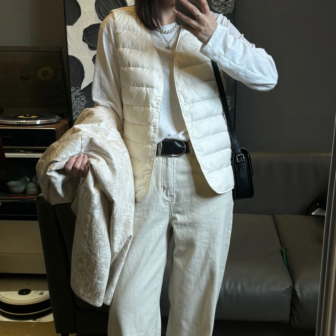 依纯家秋冬新品保暖马甲内胆可外穿