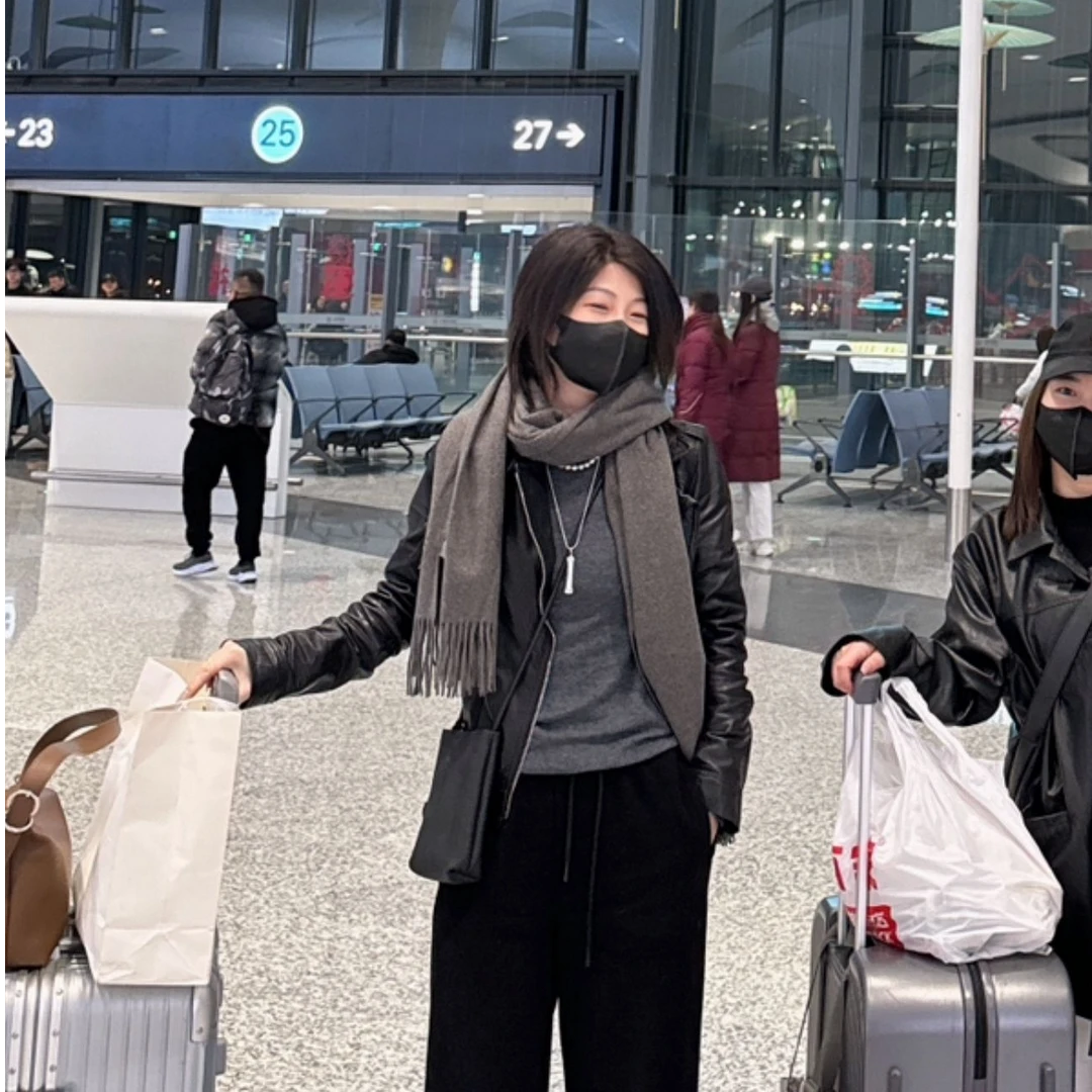 依纯家软糯男女同款羊绒围巾【no退】