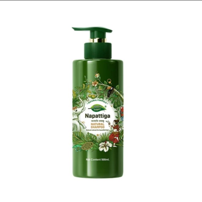 泰国Napattiga娜帕蒂卡洗发水柔顺500ml