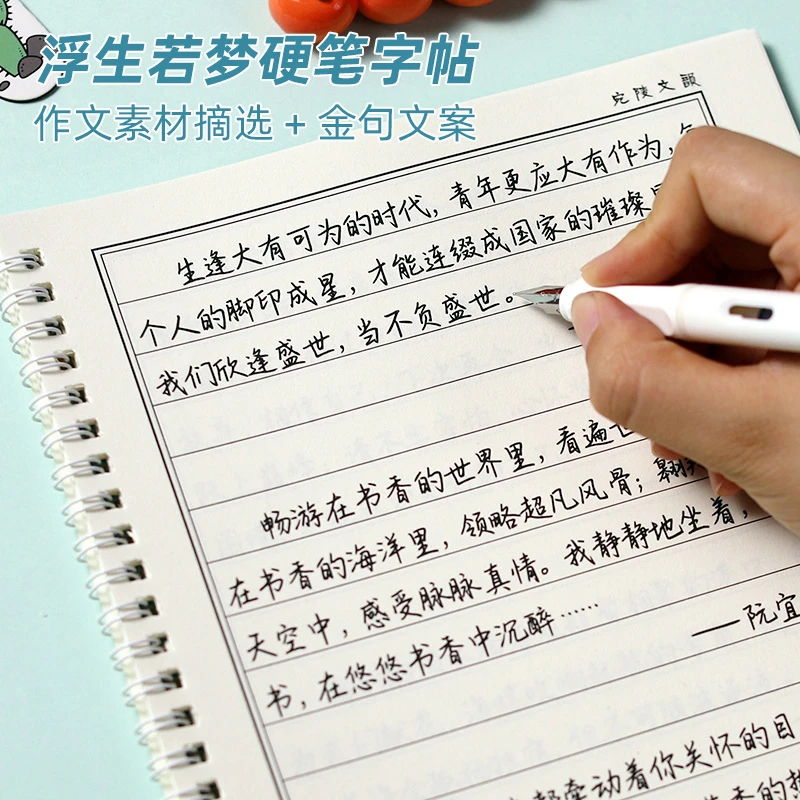 宣魁浮生若梦手写体楷书字帖大气漂亮临摹练字帖成人大学生硬笔
