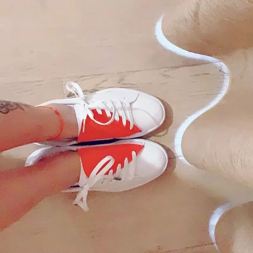 X22-PUMA Basket Crush 情人节限定 复古防滑轻便 低帮板鞋女款白