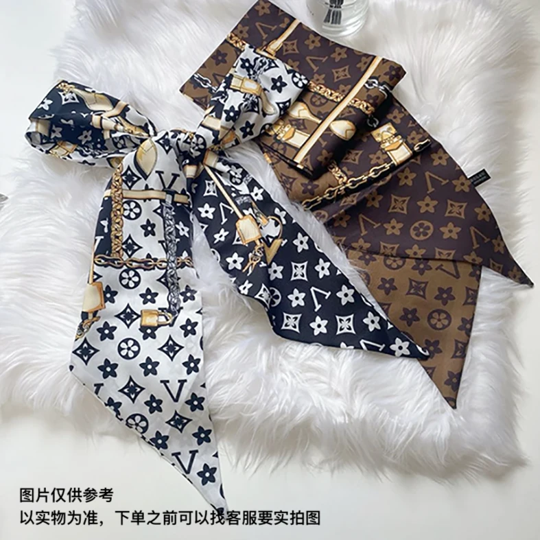 全新未使用  精致丝巾/适用于LV绑包丝巾/时尚/经典/以实物为准