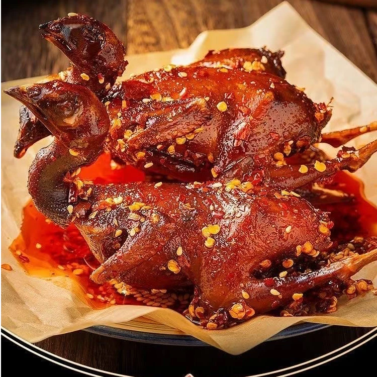 正宗特色麻辣鹌鹑小吃卤味熟食开袋即食真空包装下酒菜解馋小零食