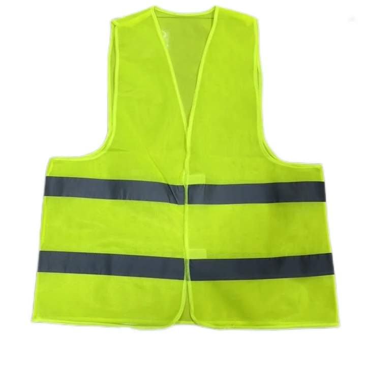 普通标准款施工反光保护背心马甲