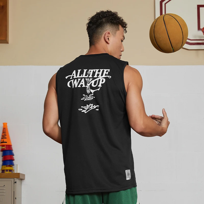 有志者UZIS消融美式运动坎肩男夏季健身跑步训练网眼透气篮球背心