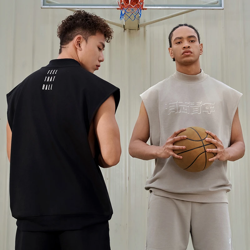 有志者UZIS有志敢当运动背心男夏季宽松潮流休闲健身篮球训练坎肩