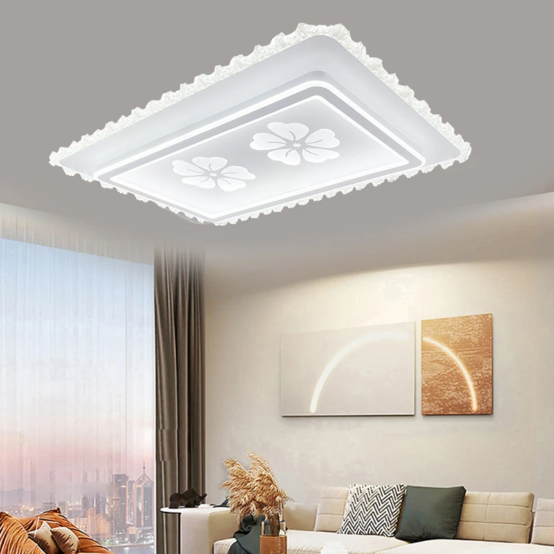 D002-大长客厅灯现代简约大气2024新款led吸顶灯大灯主灯中山灯具