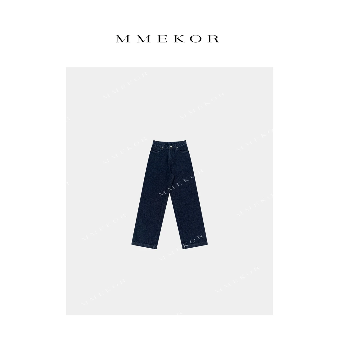 MMEKOR“VTG梦露裤”2025新款普赛克丹宁复古牛仔裤 79508
