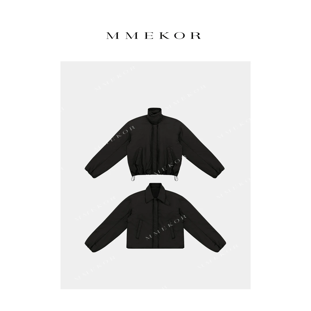 MMEKOR“太阳欧包”棉服智性通勤气质百搭外套 88766