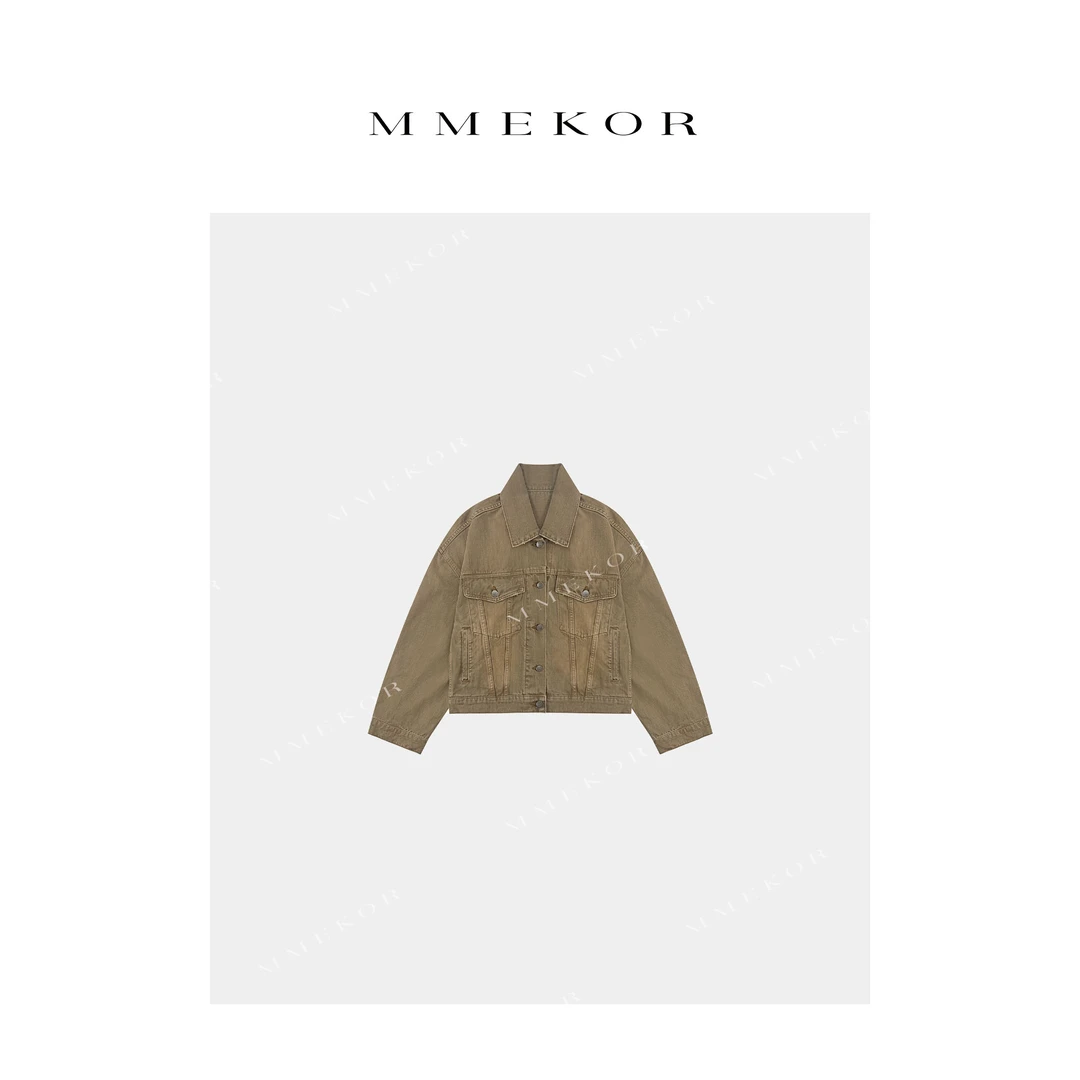 MMEKOR “复古港岛牛仔”外套末日美拉德上衣 86997