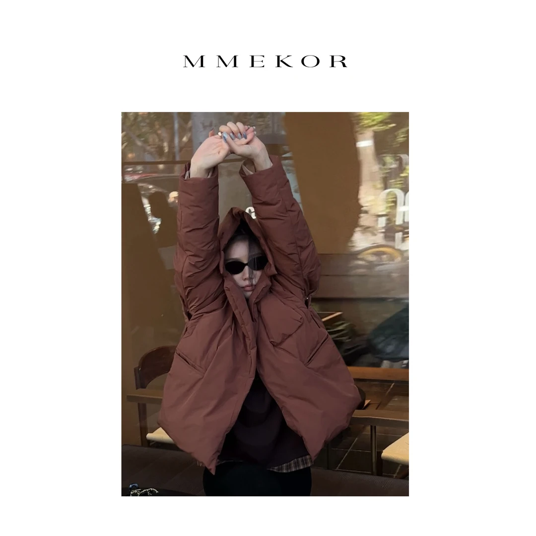 MMEKOR“叫塔图的女人”羽绒服 2025新款智性通勤时髦外套 88916